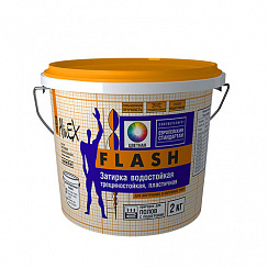 Цементная затирка для швов AlinEX «FLASH», 2 кг банка цветная