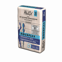 Гидроизоляционная цементная смесь AlinEX «AQUAFLEX», 25 кг