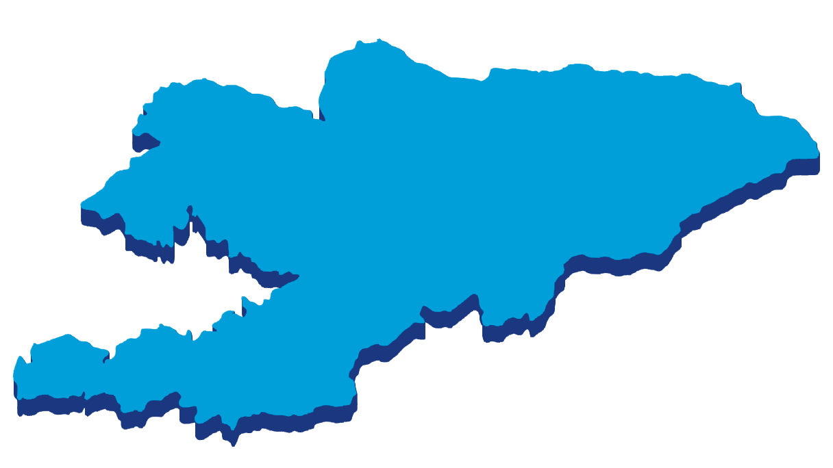 Карта Кыргызской Республики